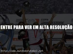 Lucas, Rogério Ceni, São Paulo, campeão, Copa Bridgestone Sudamericana