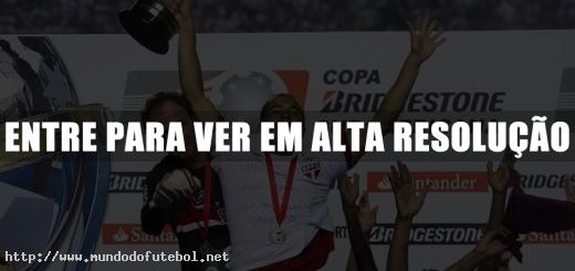 Lucas, Rogério Ceni, São Paulo, campeão, Copa Bridgestone Sudamericana