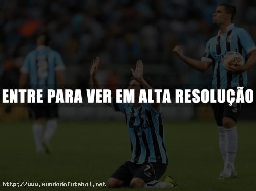 Elano, comemoração, Grêmio, Libertadores