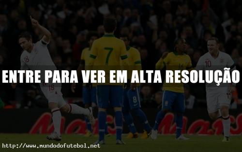 lampard, Rooney, Oscar, Arouca, Brasil, Inglaterra, futebol