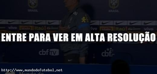 Felipão abandona coletiva