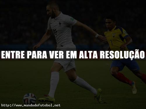 Equador 0 vs França 0 - 6