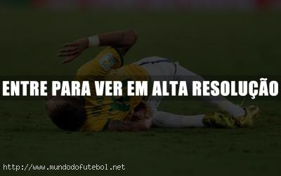 Neymar-fracturo-vertebra-Colombia - 1